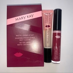 Limited Edition Matte + Shine Lip Set.  Rose Pink
